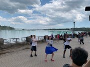 「ワケあって踊らされました～海外編～」メイキング写真