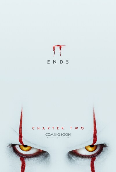 「IT／イット THE END “それ”が見えたら、終わり。」US版ポスタービジュアル