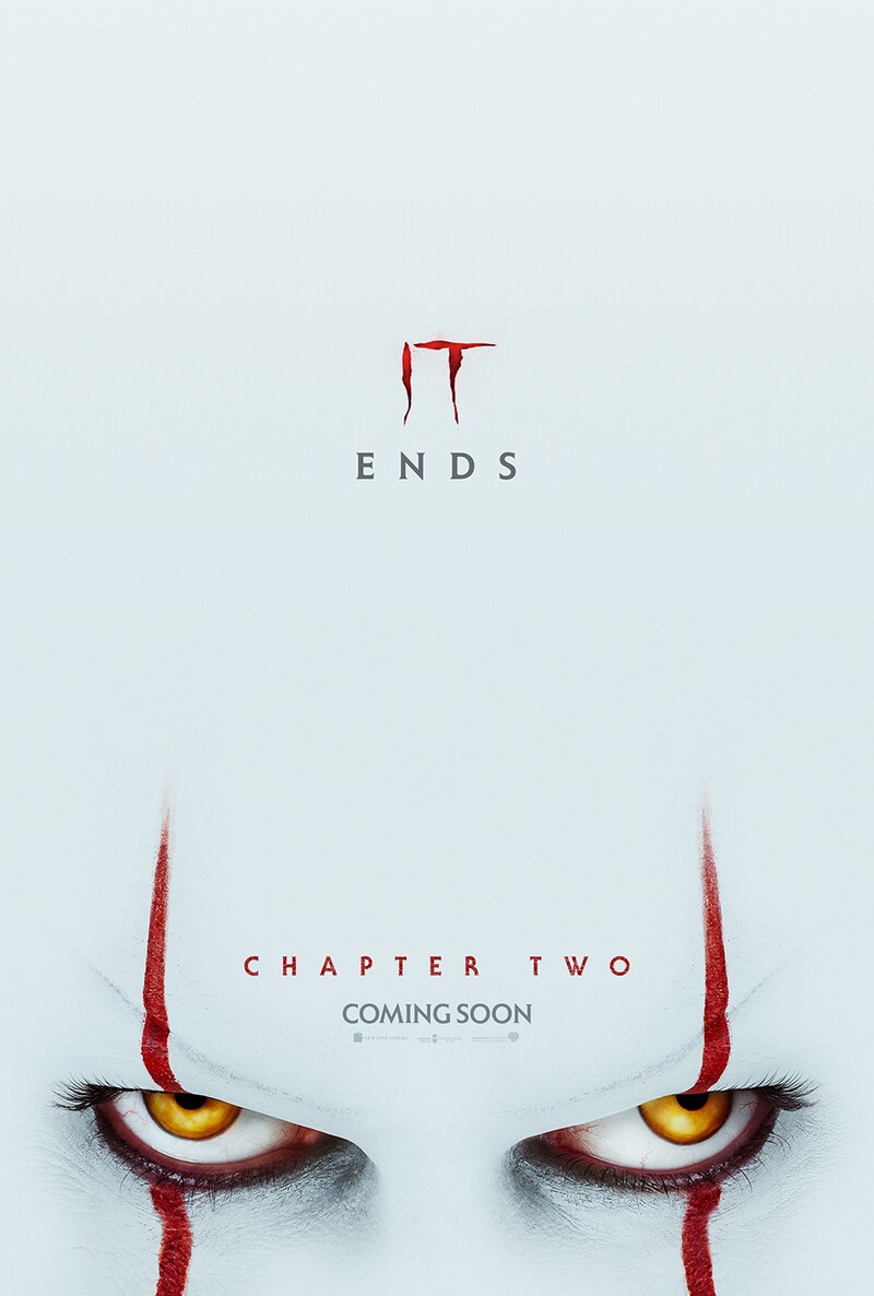 「IT／イット THE END “それ”が見えたら、終わり。」US版ポスタービジュアル