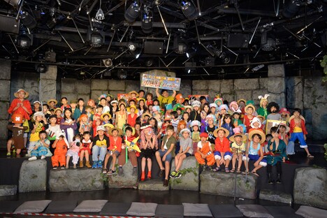 「ONE PIECE STAMPEDE」キッズ海賊万博イベントの様子。