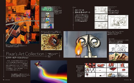 「ピクサー クロニクル全史」中面より。
