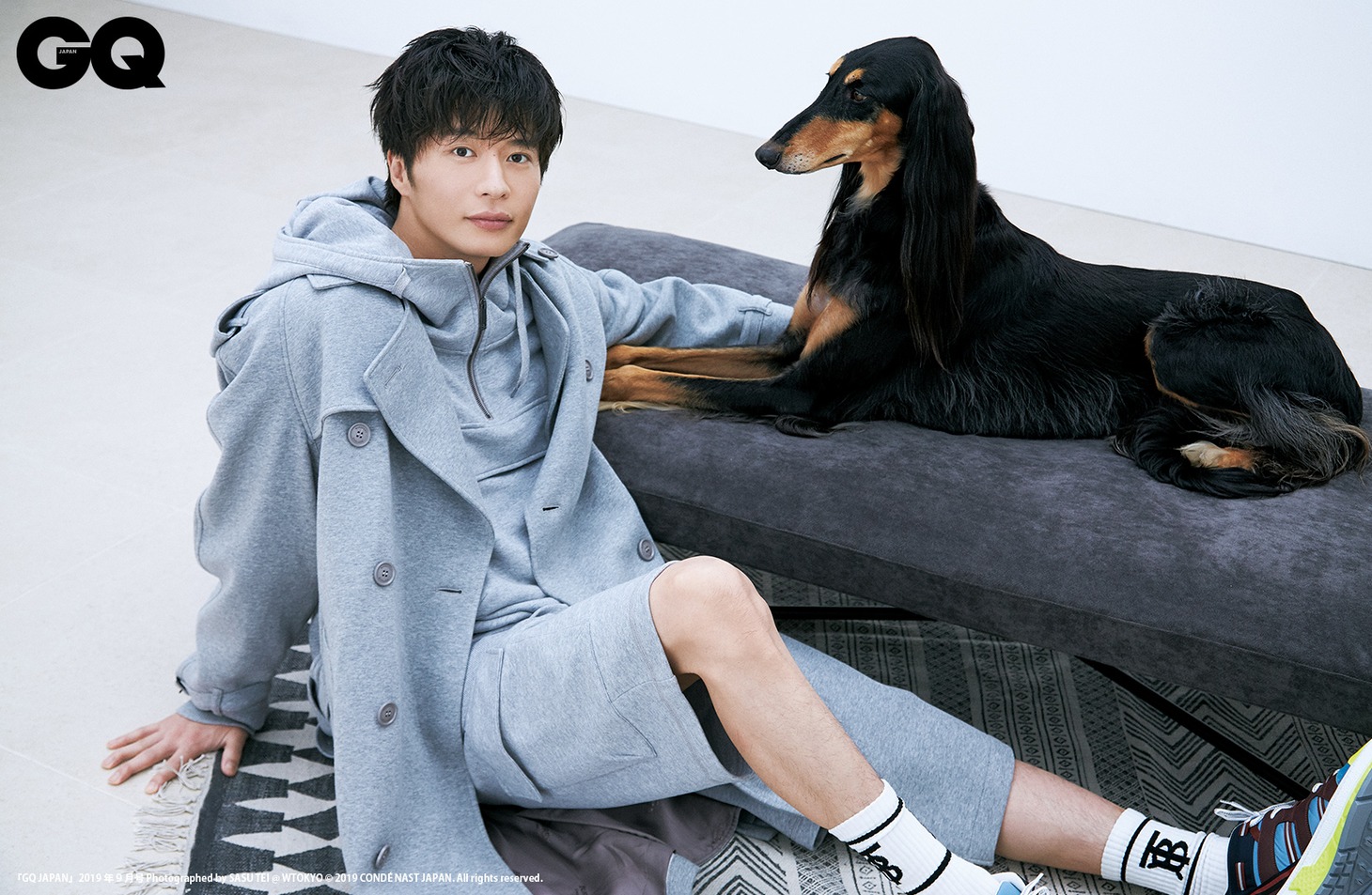 GQ JAPAN9月号 中面