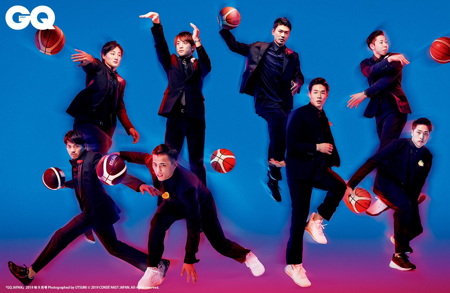 GQ JAPAN9月号 中面
