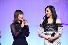 左から伊藤沙莉、森田望智。