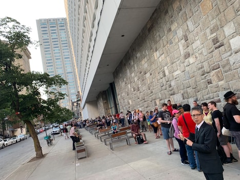 第23回ファンタジア国際映画祭の会場の様子。