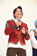 声援を受けて喜ぶ一ノ瀬颯。