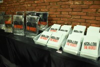 「HiGH&LOW THE WORST」グッズ売り場の様子。