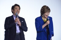 「ミュウツーの逆襲 EVOLUTION」大ヒット舞台挨拶の様子。