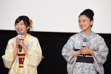 左から伊藤沙莉、永作博美。