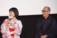 2人きりのときは中尾隆聖（右）のことを“父上”と呼ぶという沢城みゆき（左）。