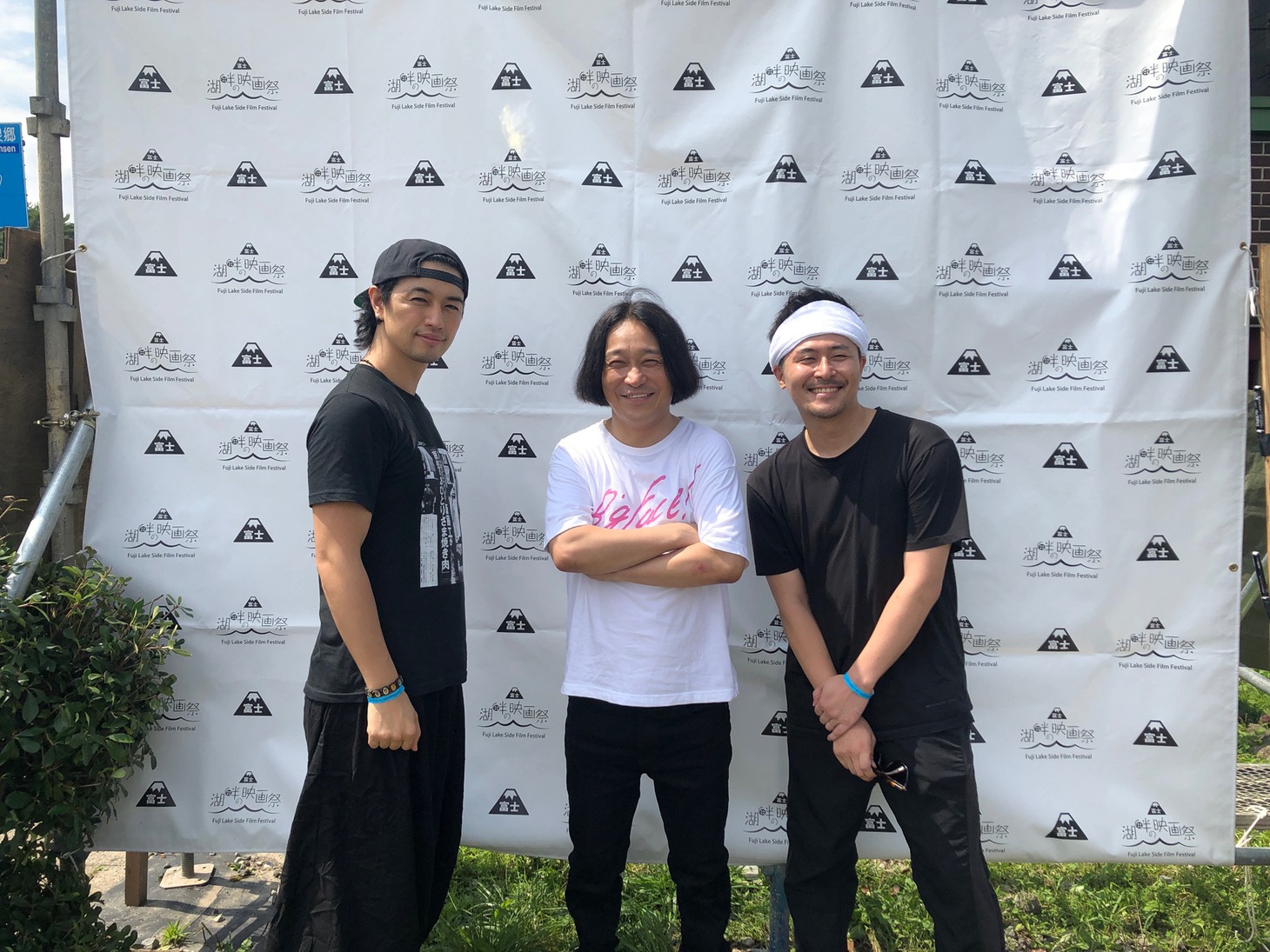 左から斎藤工、永野、清水康彦。