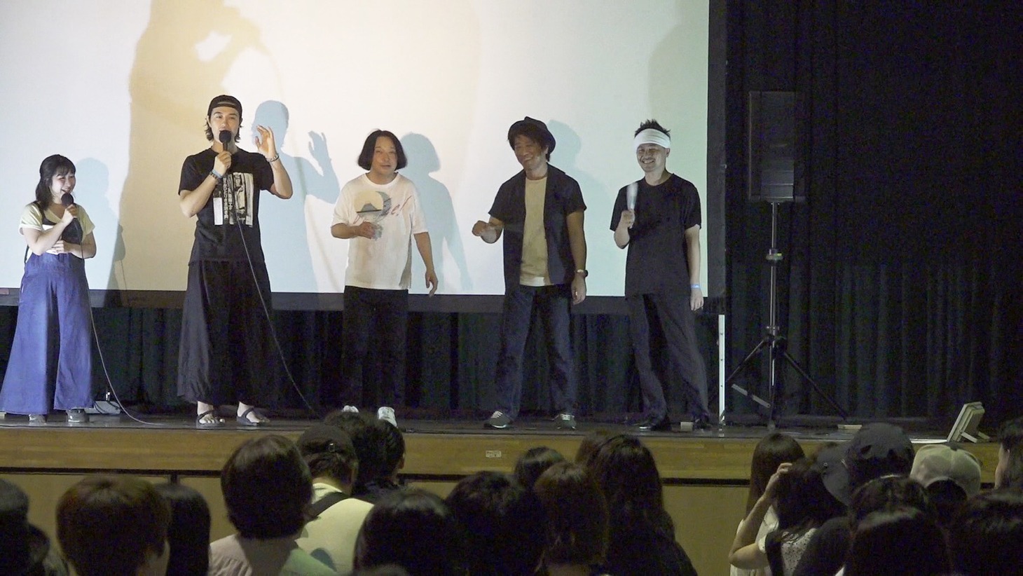 「MANRIKI」特別短編上映会の様子。