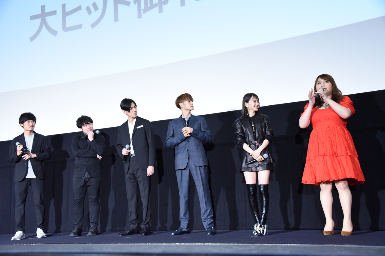 「東京喰種 トーキョーグール【S】」大ヒット御礼舞台挨拶の様子。