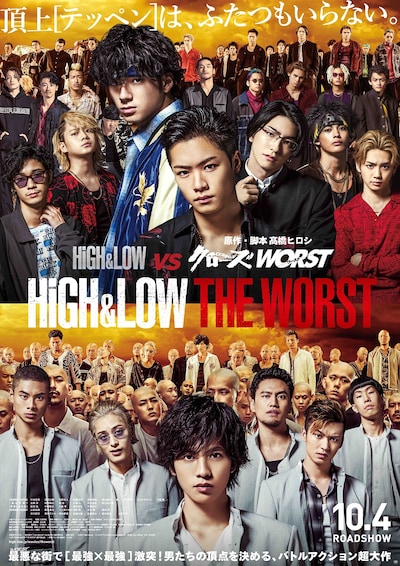 「HiGH&LOW THE WORST」ポスタービジュアル