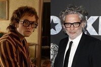 左からタロン・エジャトン、デクスター・フレッチャー。