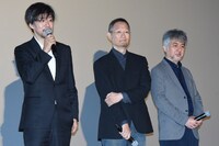 左から山崎貴、八木竜一、花房真。