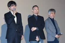 左から山崎貴、八木竜一、花房真。