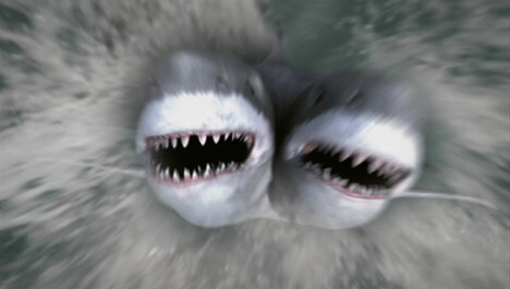 「ダブルヘッド・ジョーズ」 (c)2011, 6000 Teeth, LLC. All Rights Reserved.