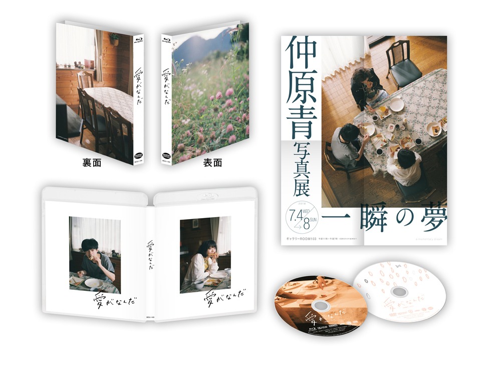 「愛がなんだ」特装限定版Blu-rayの展開図。