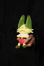 梶裕貴が持参したダンパのぬいぐるみ。