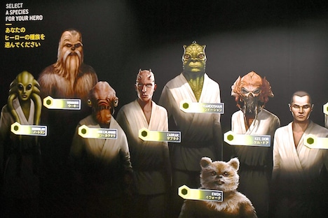 インタラクティブスペースの一画。