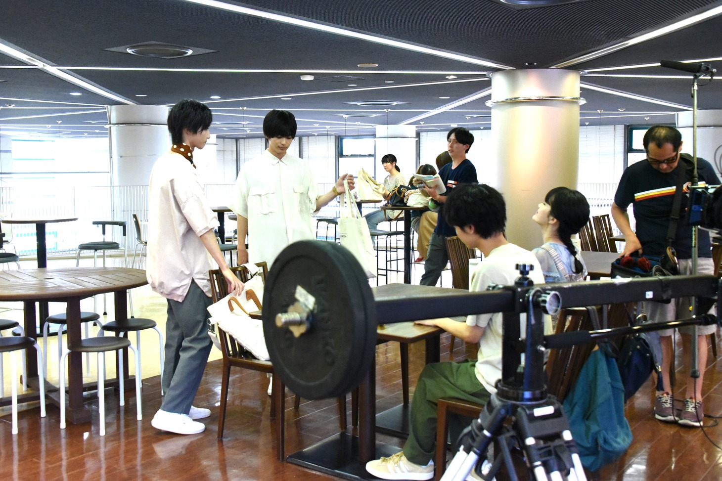 「主人公」メイキング写真