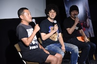 「ゴーストマスター」トークイベントの様子。