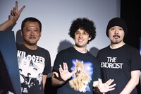 「ゴーストマスター」トークイベントの様子。左から川瀬陽太、ヤング ポール、楠野一郎。