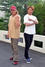 左から高岩成二、縄田雄哉。