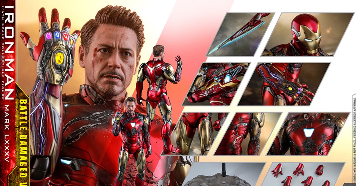 アイアンマンがナノ・ガントレットを装着、「エンドゲーム」1/6 