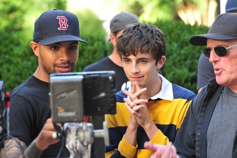 「HOT SUMMER NIGHTS／ホット・サマー・ナイツ」メイキング写真