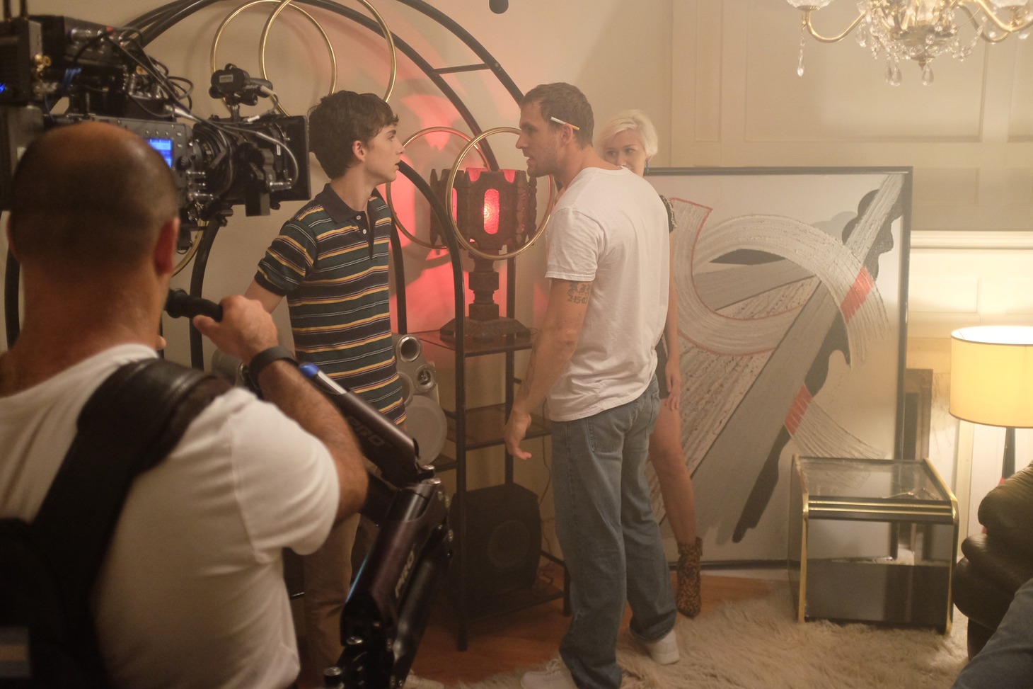 「HOT SUMMER NIGHTS／ホット・サマー・ナイツ」メイキング写真