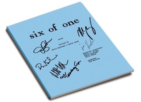 「six of one」のレプリカ台本。