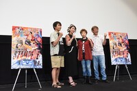 劇場版「ONE PIECE STAMPEDE」舞台挨拶の様子。