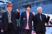 左から中務裕太、白洲迅、小森隼。