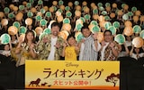 左からRIRI、佐藤二朗、熊谷俊輝、亜生、昴生。