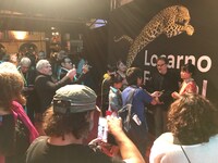 第72回ロカルノ国際映画祭の様子。