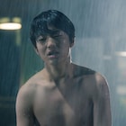 伊藤健太郎、裸で雨に打たれる…「惡の華」新写真4点、体操着姿も