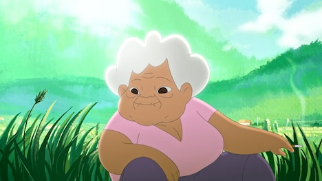 「幸福路のチー」より、LiLiCoが声を当てるチーの“おばあちゃん”。