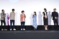 「スタートアップ・ガールズ」完成披露上映会の様子。