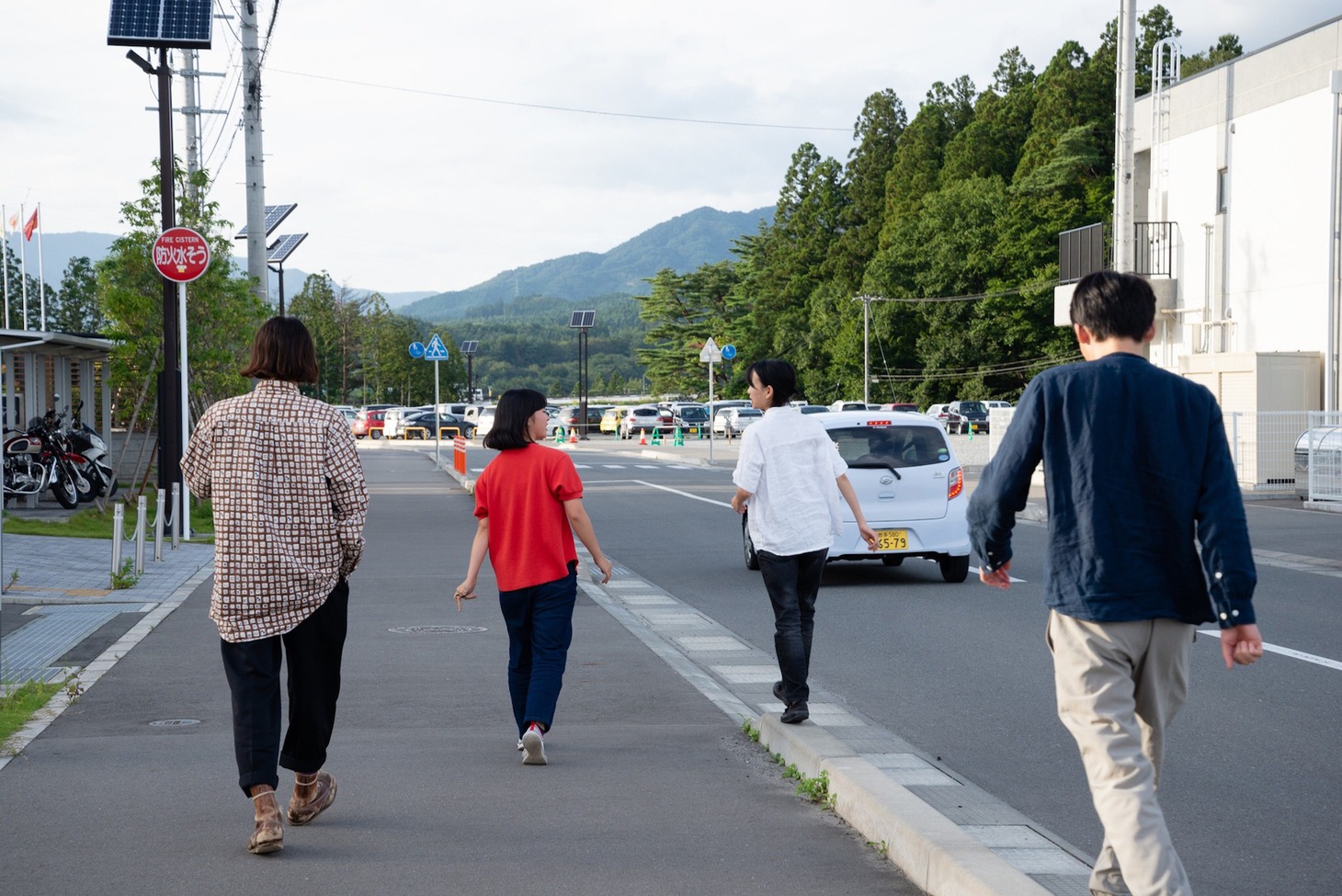 「二重のまち／交代地のうたを編む」 photo by Tomomi Morita