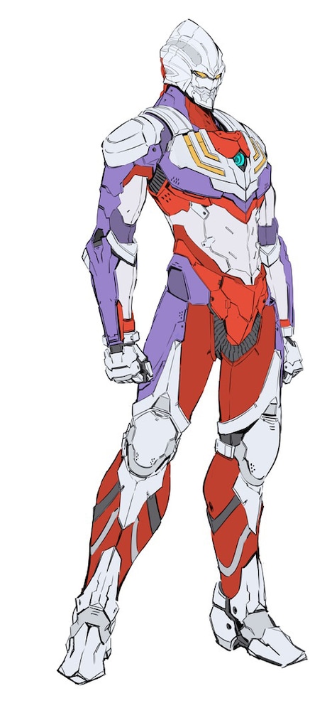 「ULTRAMAN SUIT『TIGA』」立ち絵