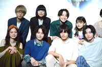 「主人公」完成披露上映会の様子。