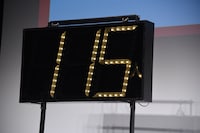 イベントで使用されたトータライザー。