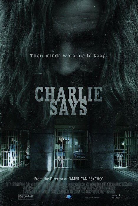 「チャーリー・セズ / マンソンの女たち」海外版ポスター