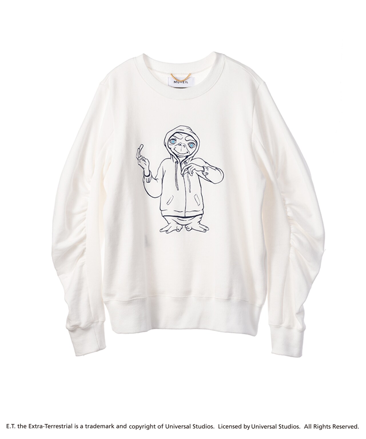 E.T.刺繍トレーナー（税込2万5920円） - 「E.T.」をテーマにしたT