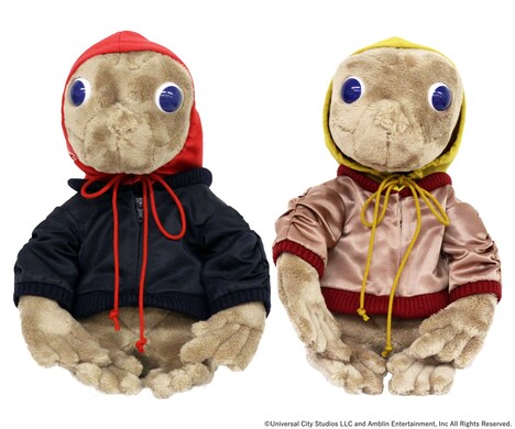 MUVEILと「E.T.」コラボレーションのぬいぐるみ（税込1万584円）。