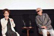 左から倍賞千恵子、山田洋次。