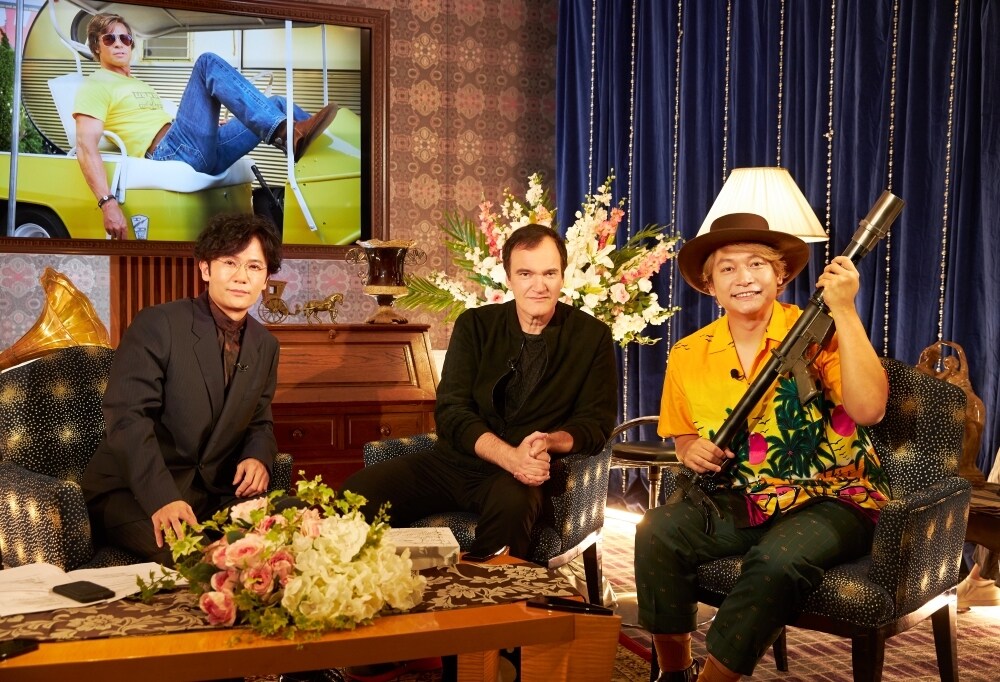 タランティーノが稲垣吾郎、香取慎吾とトーク「7.2 新しい別の窓」出演
