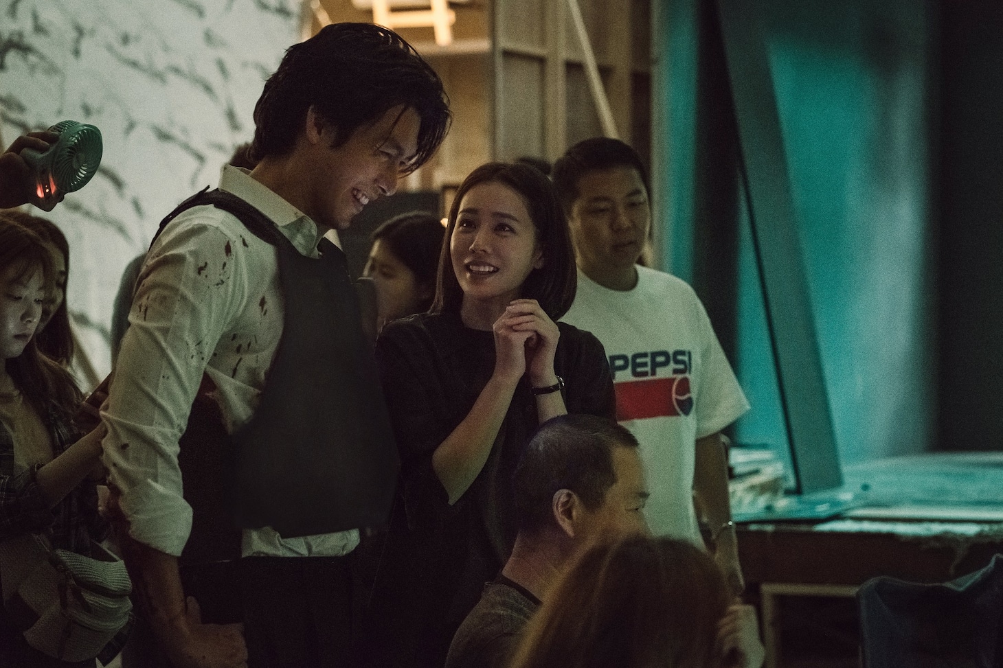 「ザ・ネゴシエーション」メイキング写真